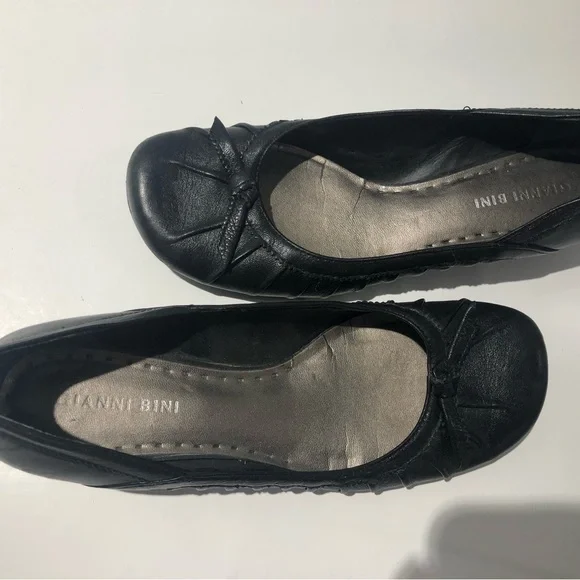 Gianni Bini 7 black ballerina slippers flats - Picture 2 of 3